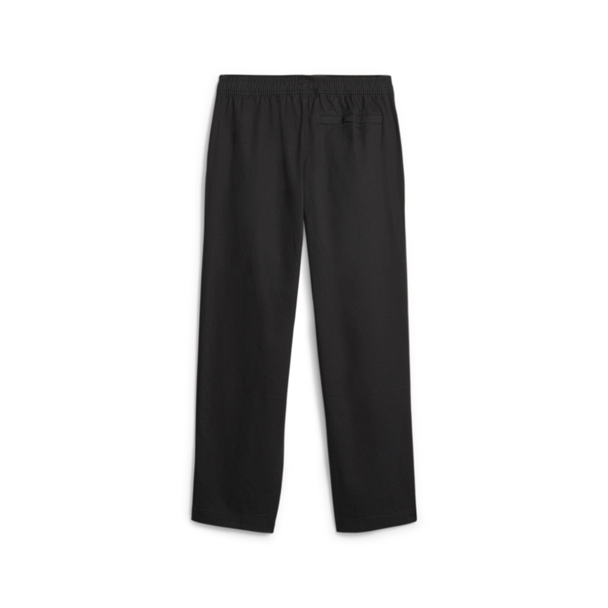 Men's PUMA BETTER CLASSICS Woven Sweatpants In 10 - Black, Size 2XL