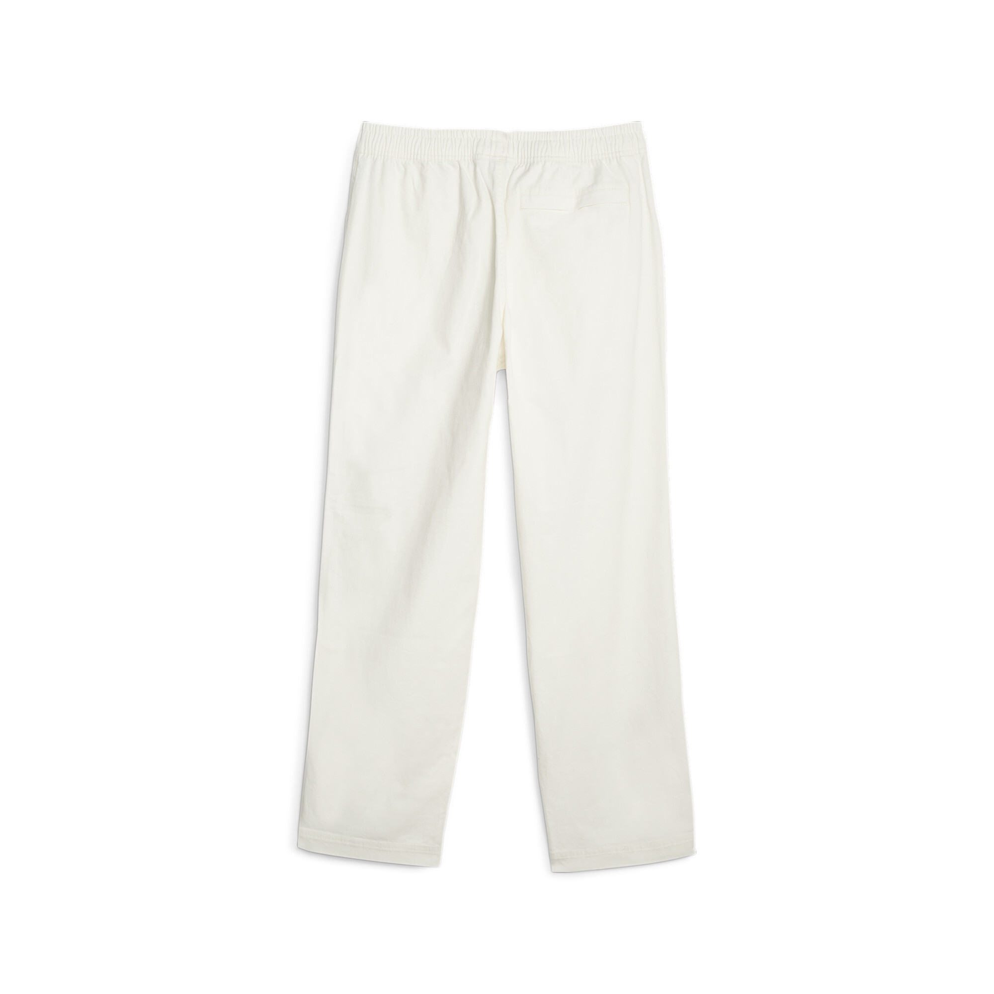 Men's PUMA BETTER CLASSICS Woven Sweatpants In White, Size XS