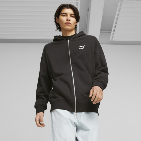 Better Classics Men's Relaxed Hoodie, PUMA Black, large-ZAF