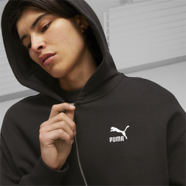 Better Classics Men's Relaxed Hoodie, PUMA Black, large-ZAF