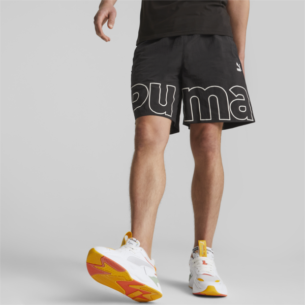 Shorts para hombre PUMA TEAM, PUMA Black, large-ARG