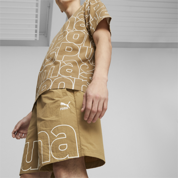 Shorts para hombre PUMA TEAM, Toasted, large-ARG