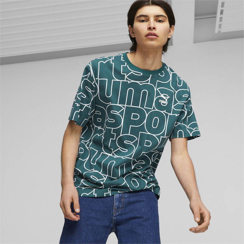 

Men's PUMA TEAM Printed Relaxed Fit T-shirt