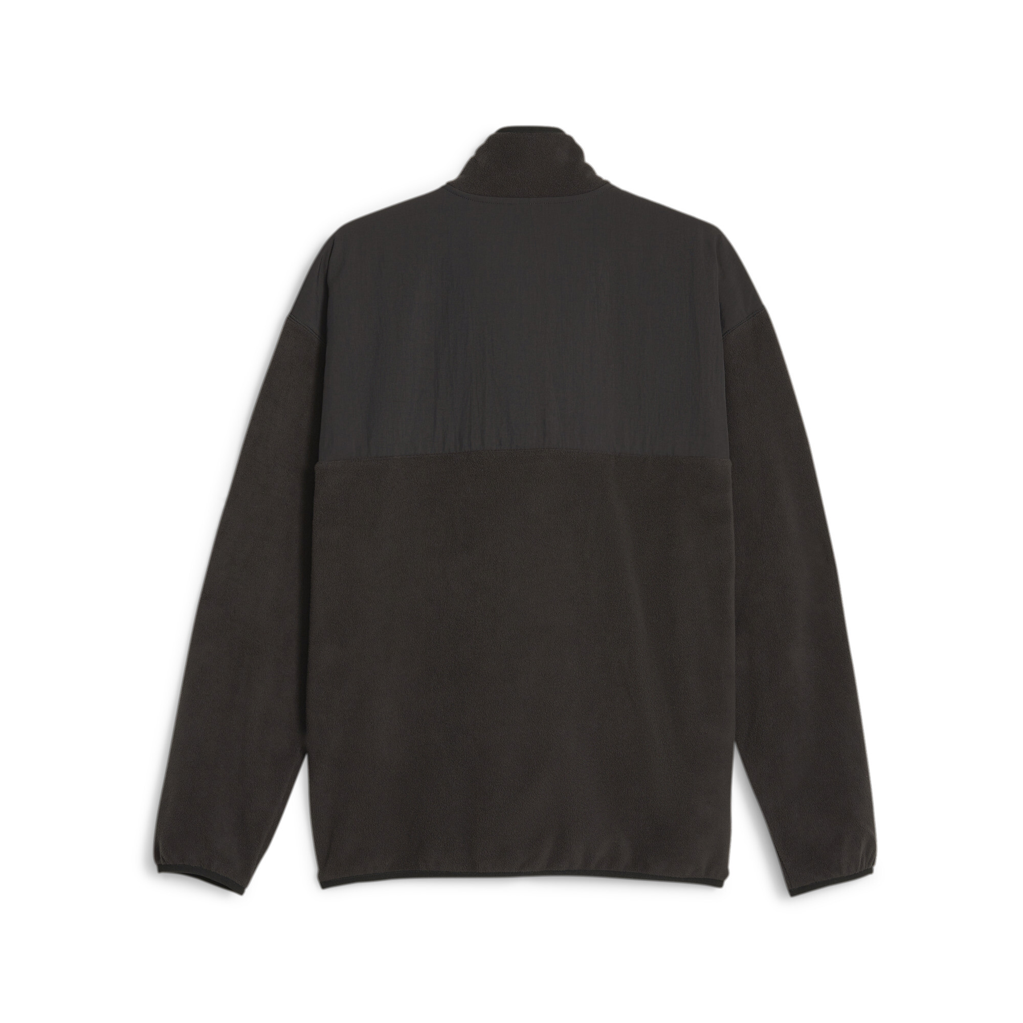 Men's Puma CLASSICS UTILITY's Half-Zip Jacket, Black, Size XS, Clothing