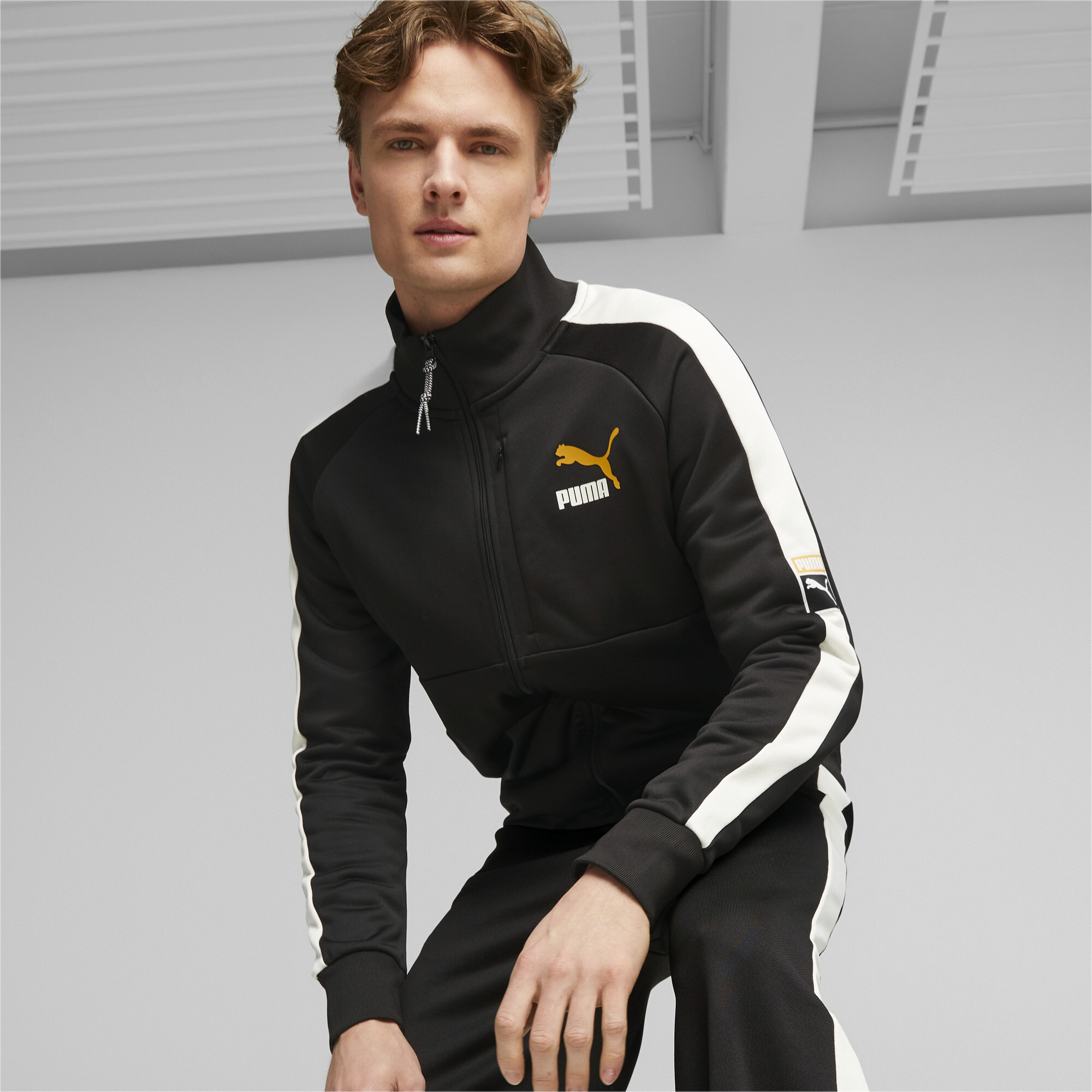 AlmaSport - Puma Classics T7 Track Jacket Μπλε/Κόκκινο -25% 🔥 OFF