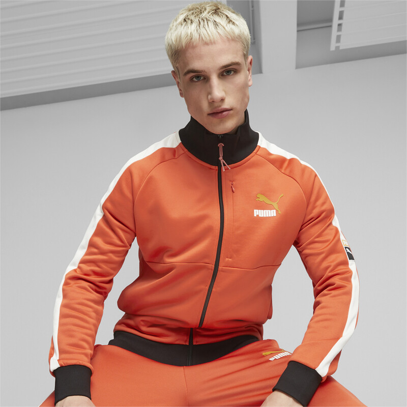 

Men's PUMA T7 Track Jacket, Fall foliage