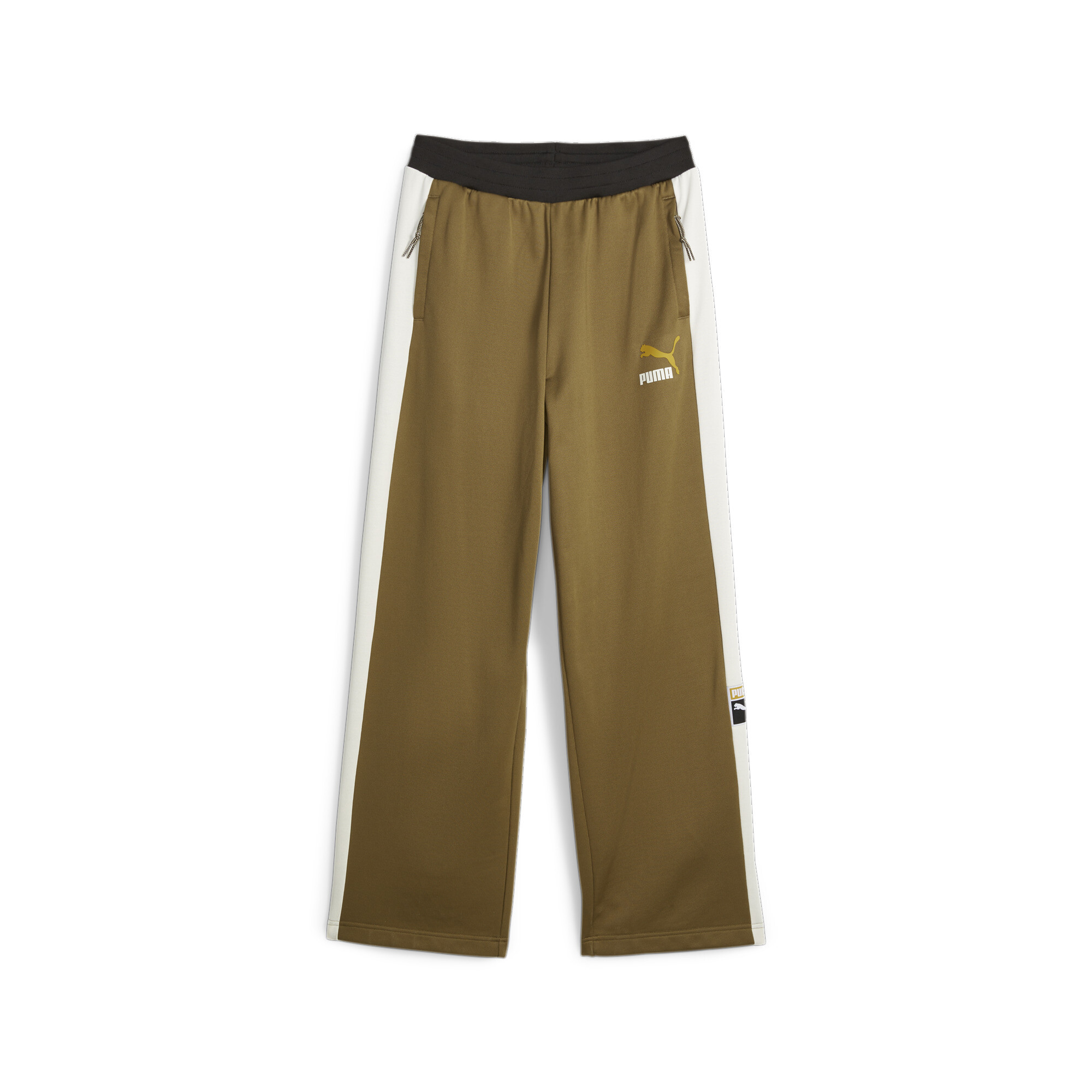 Men's Puma T7's Track Pants, Brown, Size S, Clothing