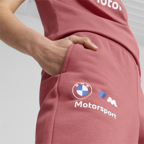 BMW M Motorsport Essentials Women's Fleece Pants, Astro Red, large-ZAF