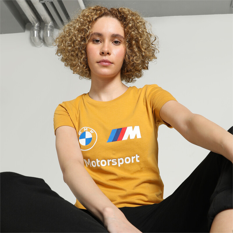 

Women's PUMA BMW M Motorsport Logo Tee, Amber