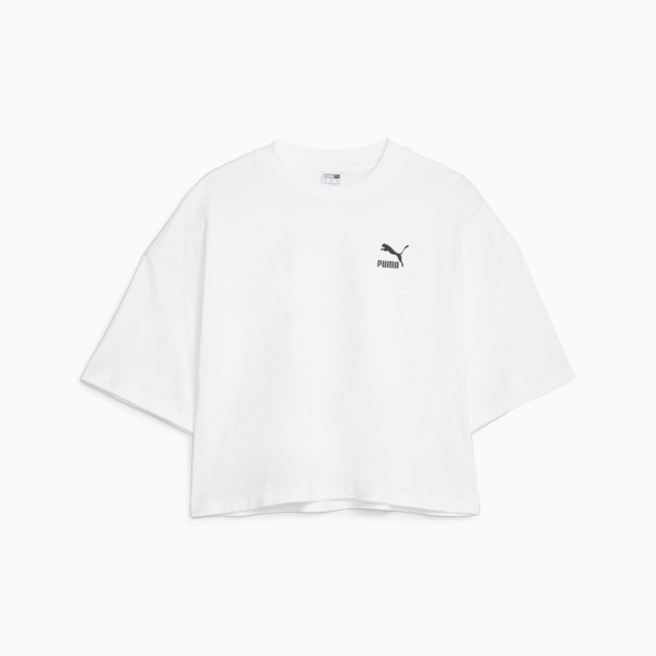 Remera para mujer Classics, PUMA White, large-ARG