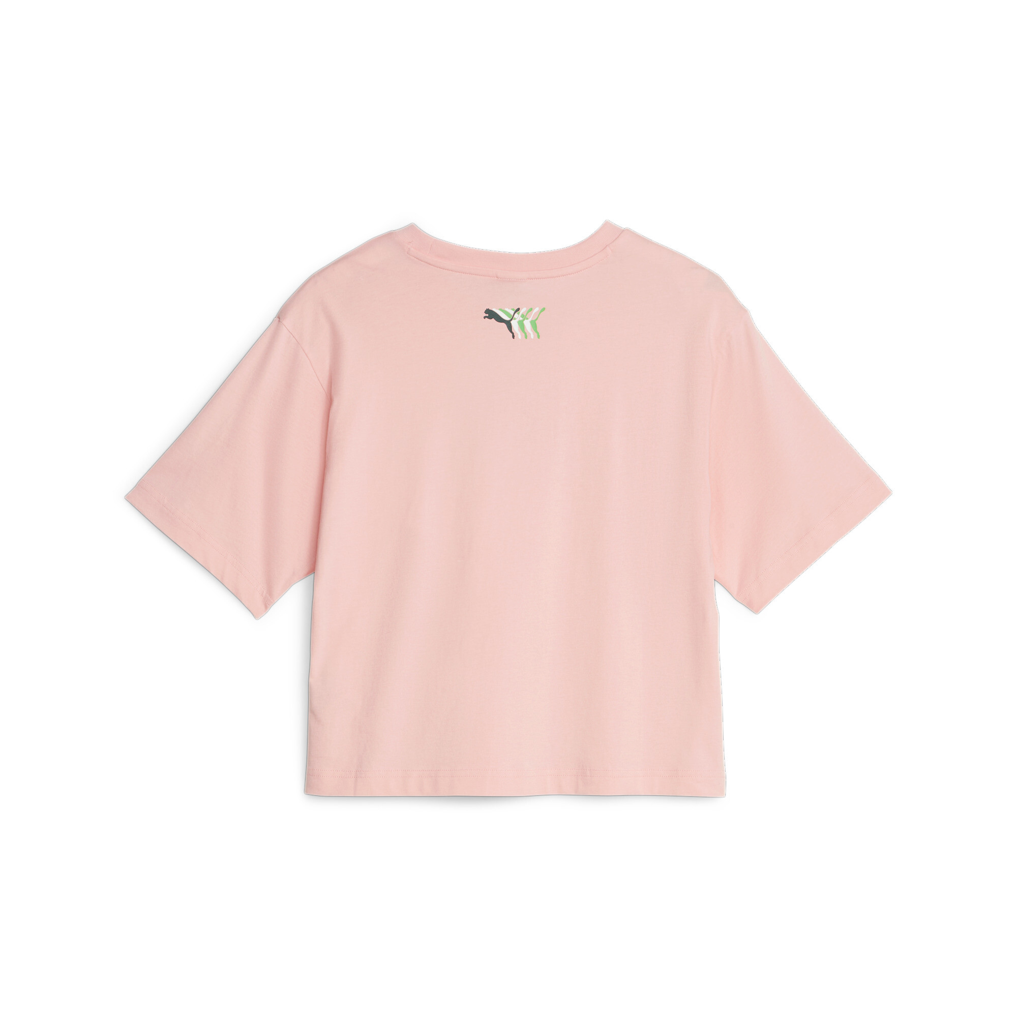 Women's PUMA Classics Brand Love T-Shirt In Pink, Size XL