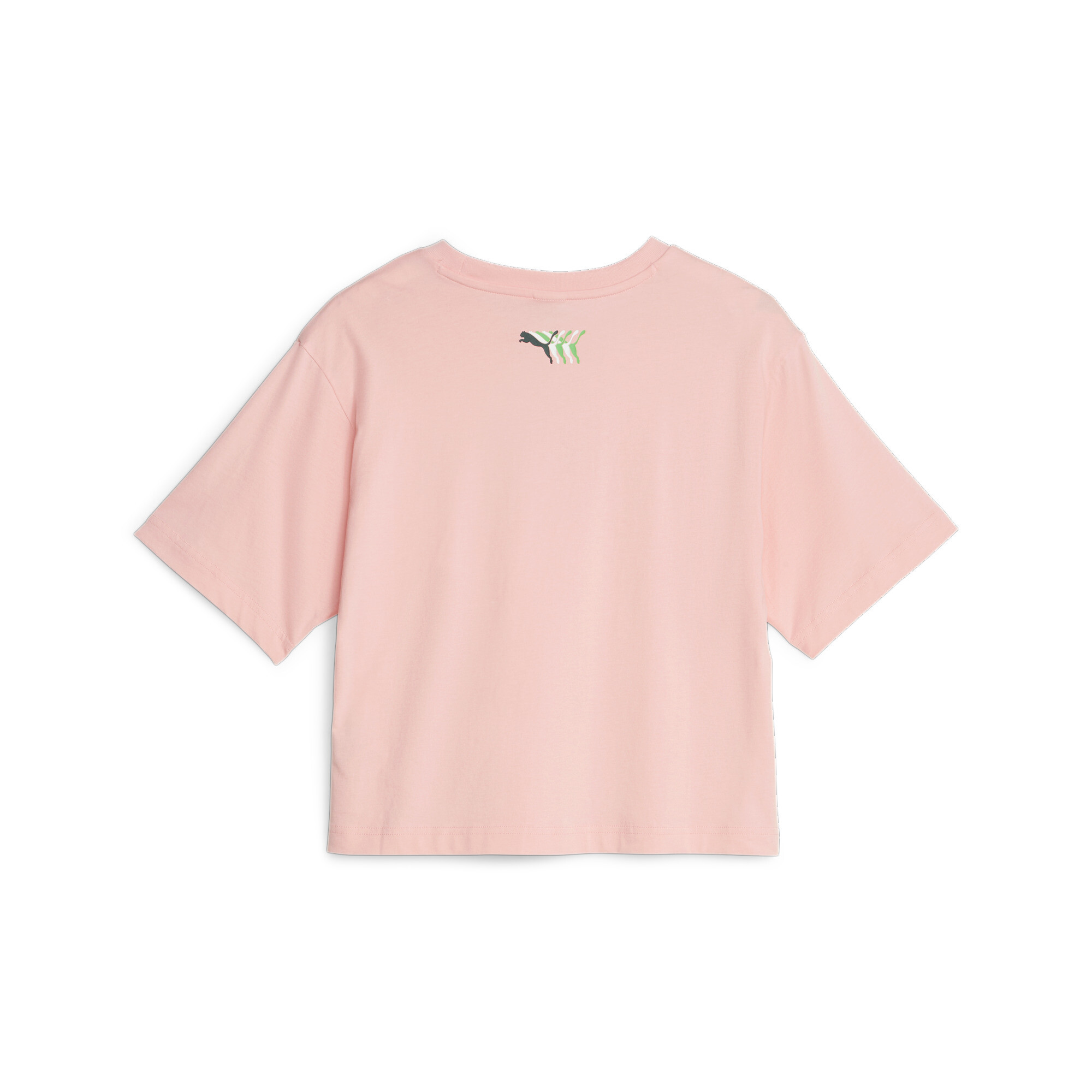 Women's PUMA Classics Brand Love T-Shirt In Pink, Size XS