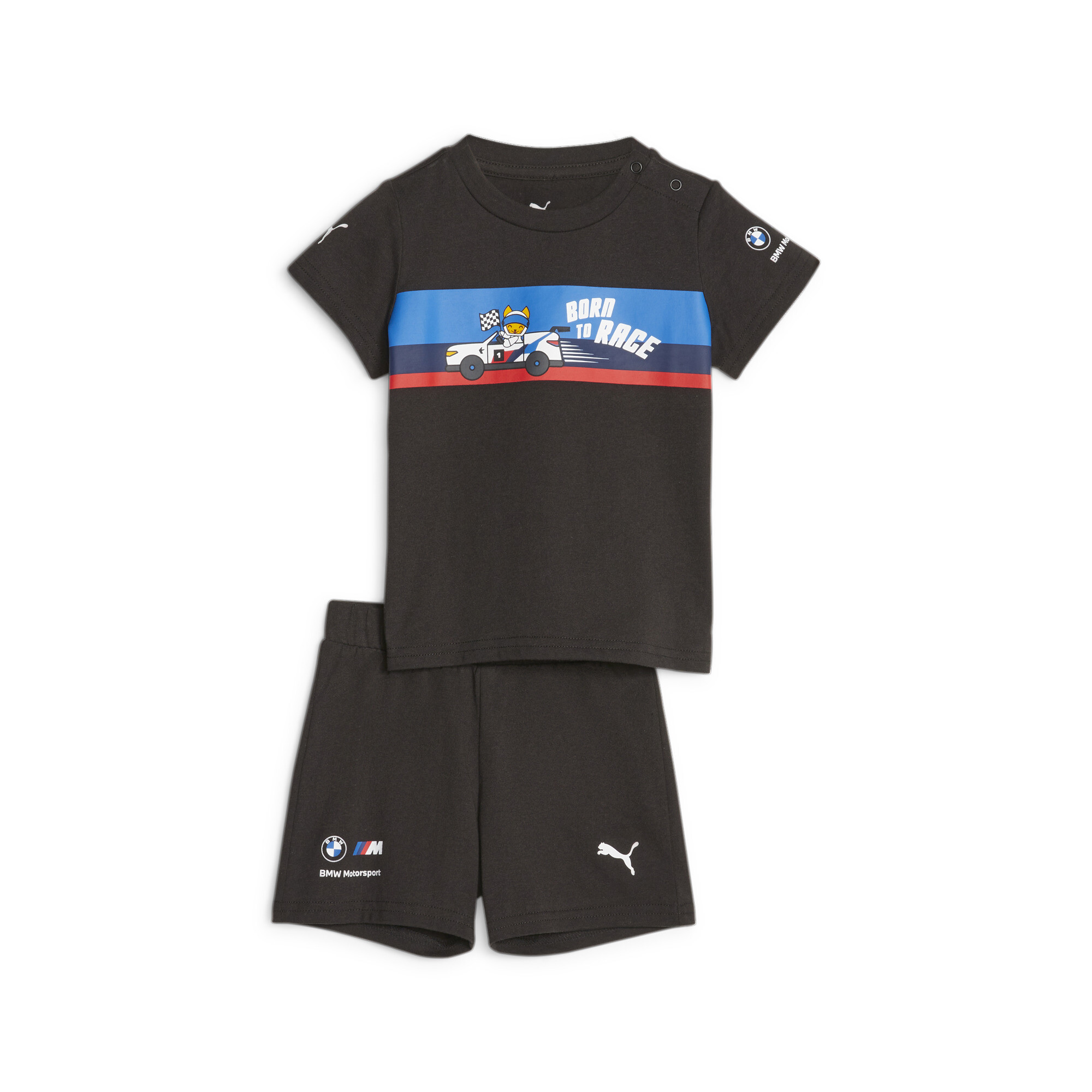 Puma BMW M Motorsport Toddlers' SET, Black, Size 1-2Y, Clothing
