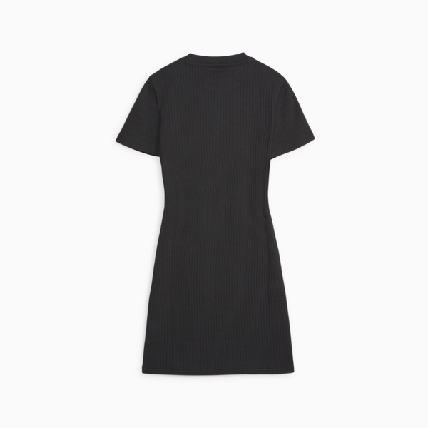 Classics Women's Ribbed Dress, PUMA Black, large-ZAF