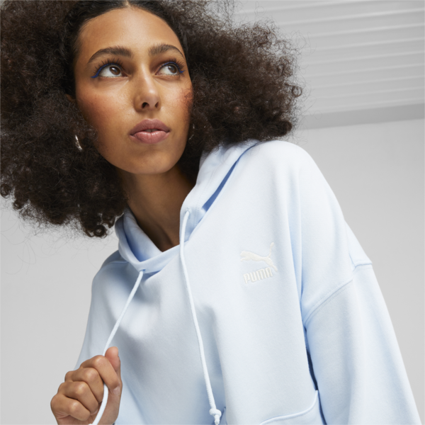 CLASSICS Women's Oversized Hoodie, Icy Blue, large-ZAF