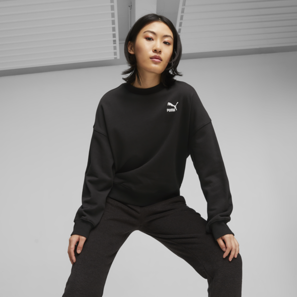 Buzo de ajuste muy holgado para mujer CLASSICS, PUMA Black, large-ARG
