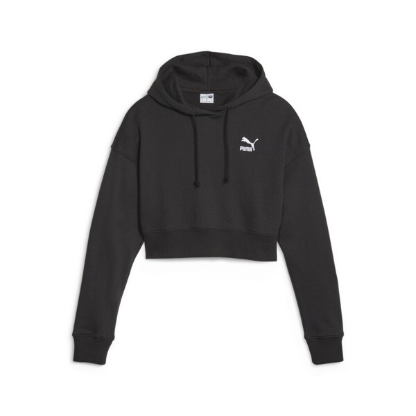 Classics Women s Cropped Hoodie black PUMA
