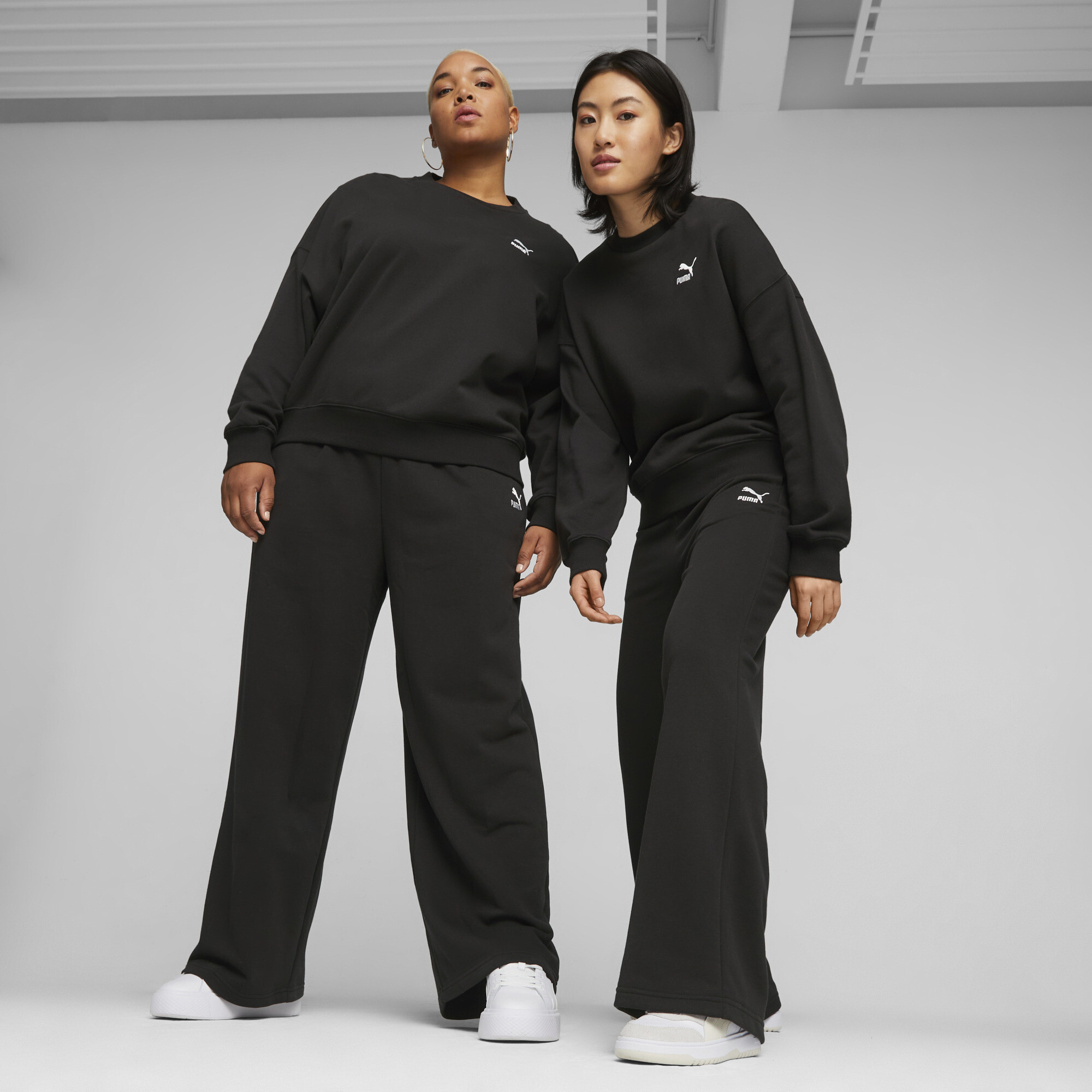 Classics Women's Sweatpants, Puma Black, PUMA Sustainable Fashion