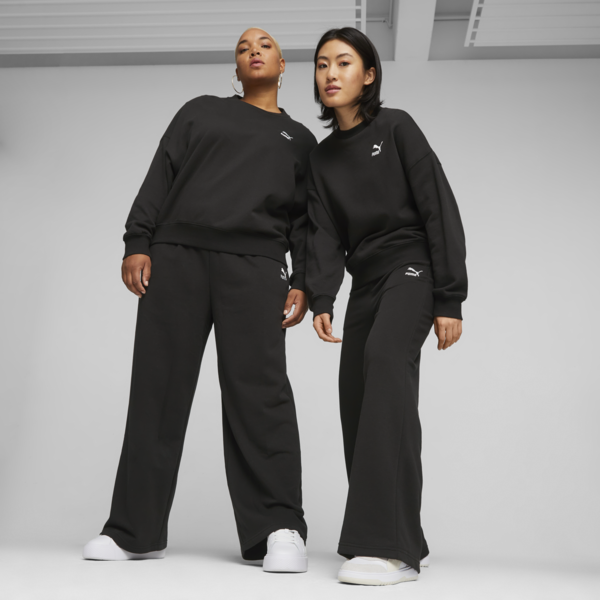 CLASSICS Women's Relaxed Sweatpants, PUMA Black, large-ZAF