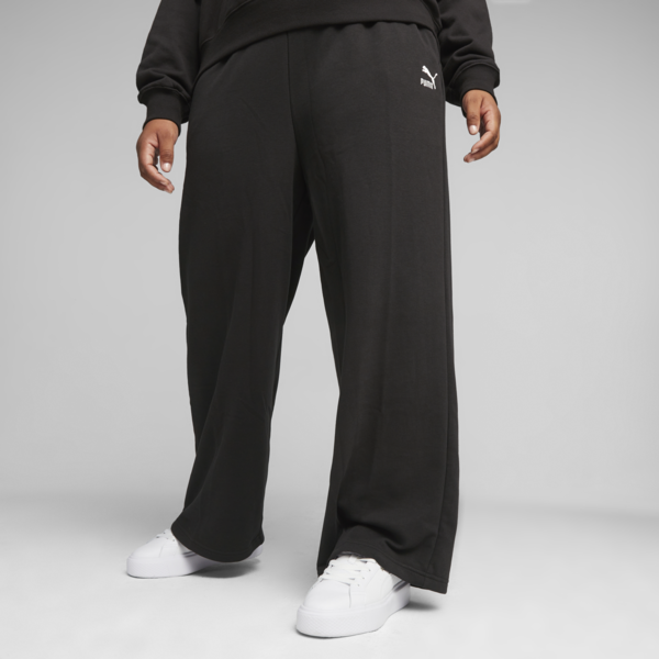 CLASSICS Women's Relaxed Sweatpants, PUMA Black, large-ZAF