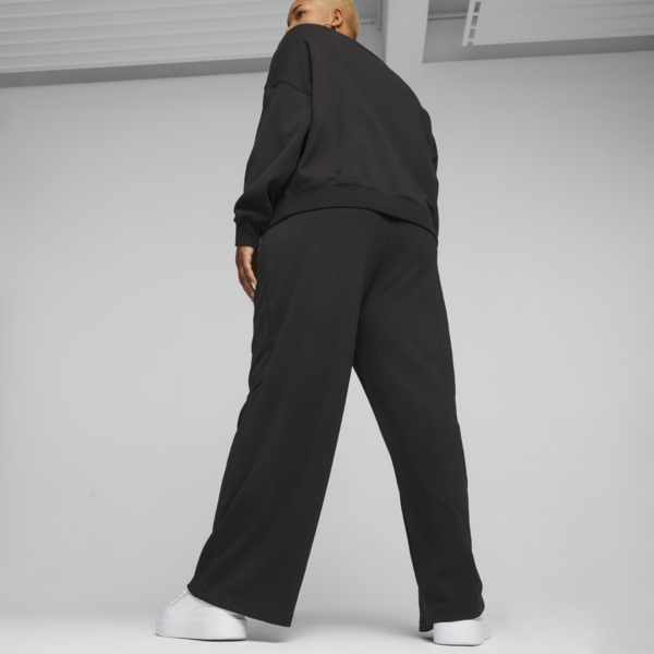 CLASSICS Women's Relaxed Sweatpants, PUMA Black, large-ZAF