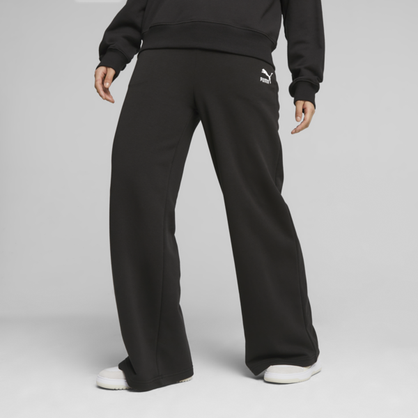 CLASSICS Women's Relaxed Sweatpants, PUMA Black, large-ZAF
