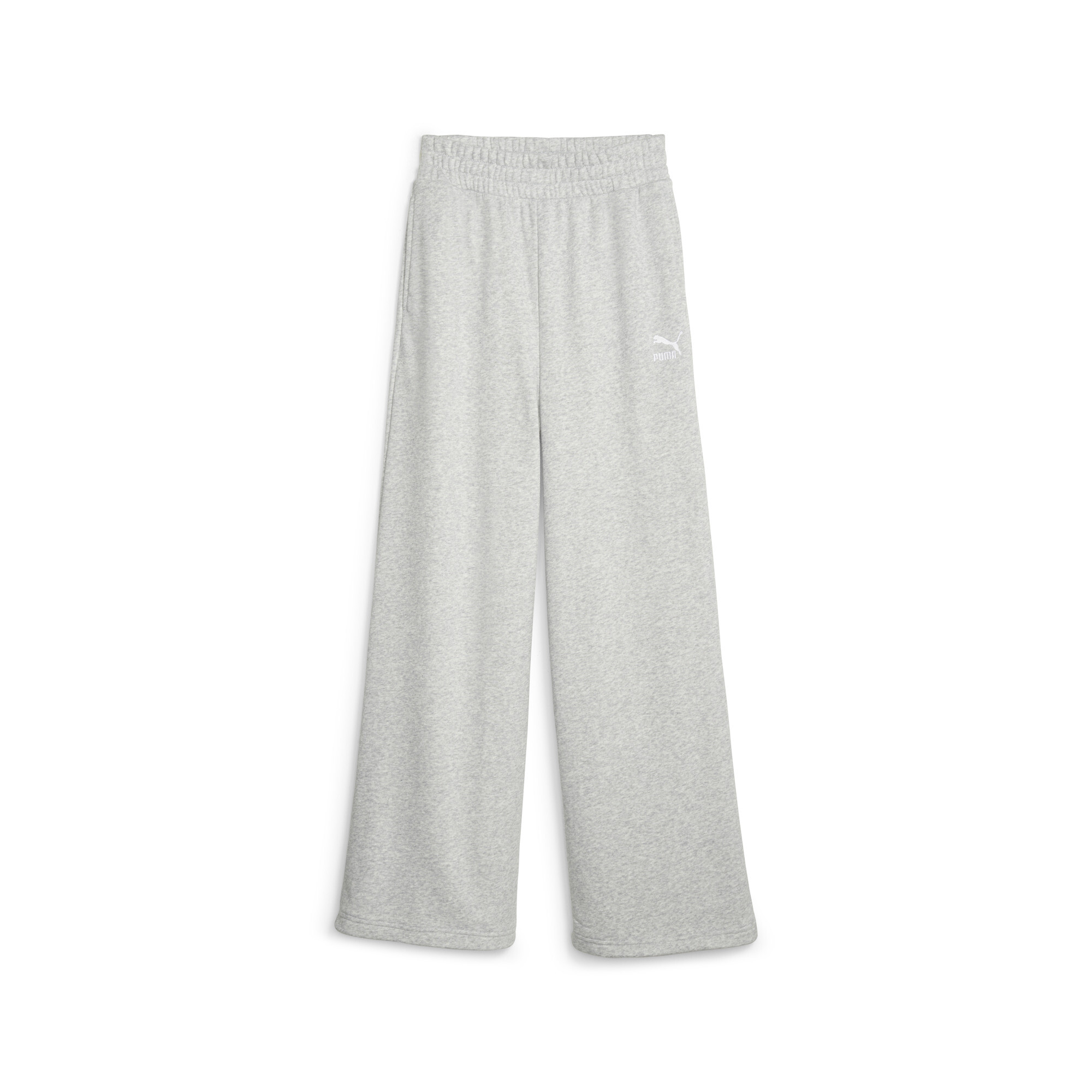 Women's PUMA CLASSICS Relaxed Sweatpants In Heather, Size Small