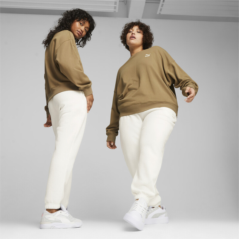 

Women's PUMA CLASSICS Fleece Sweatpants, Frosted ivory