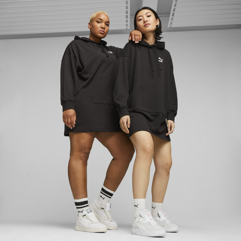 

Women's PUMA CLASSICS Hooded Dress, Black