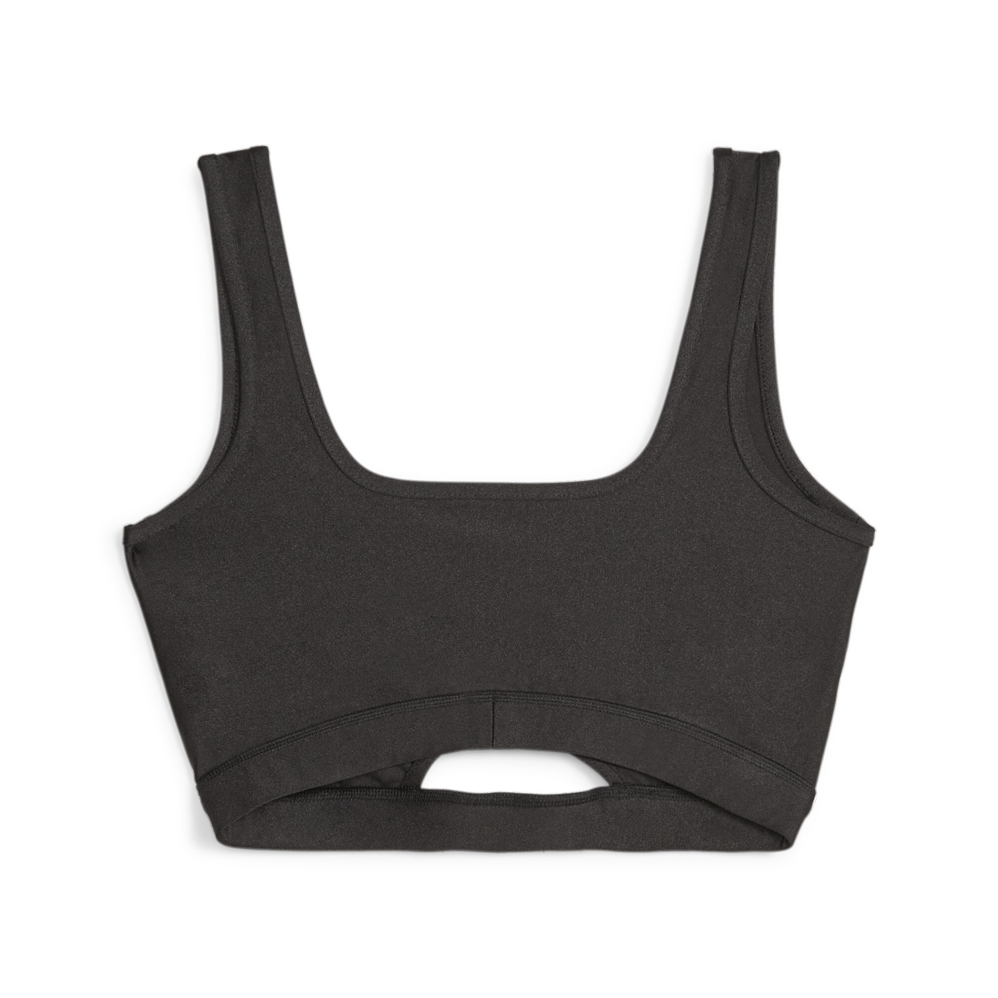 Women's PUMA DARE TO Crop Top In Black, Size Small, Nylon