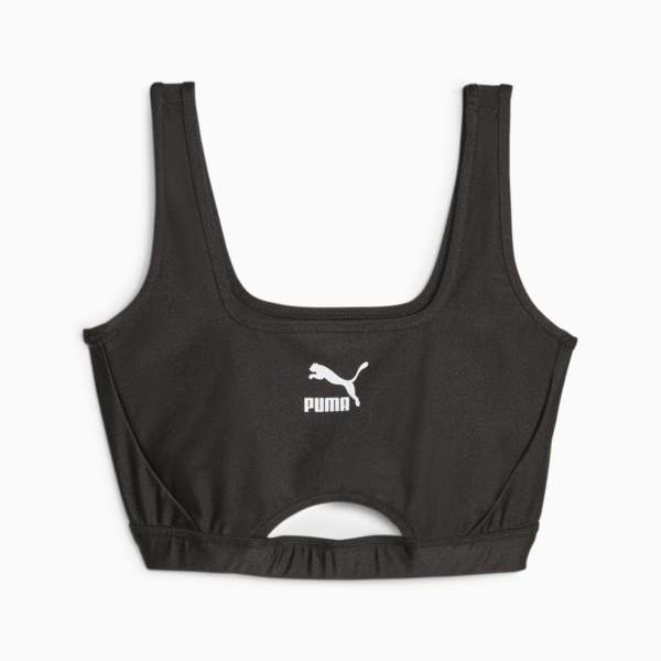 DARE TO Women's Crop Top, PUMA Black, large-ZAF