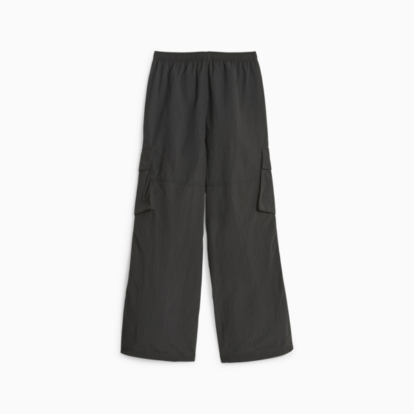 DARE TO Women's Wide Leg Pants, PUMA Black, large-ZAF