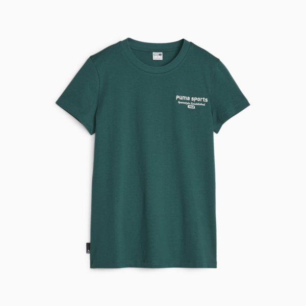 Remera para mujer PUMA TEAM, Malachite, large-ARG
