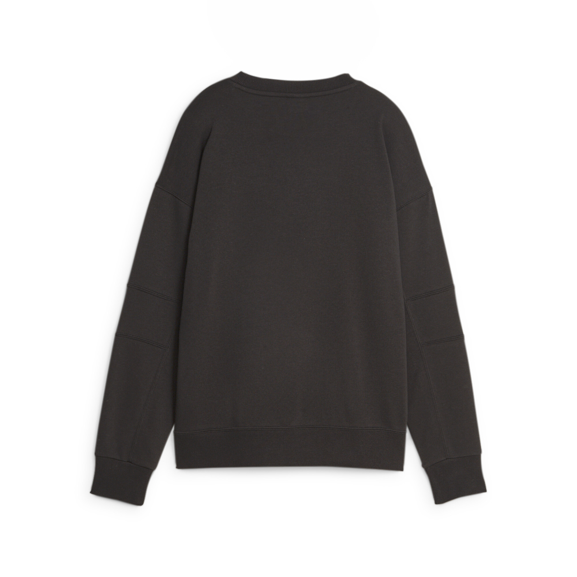 Women's PUMA TEAM Sweatshirt In Black, Size Small