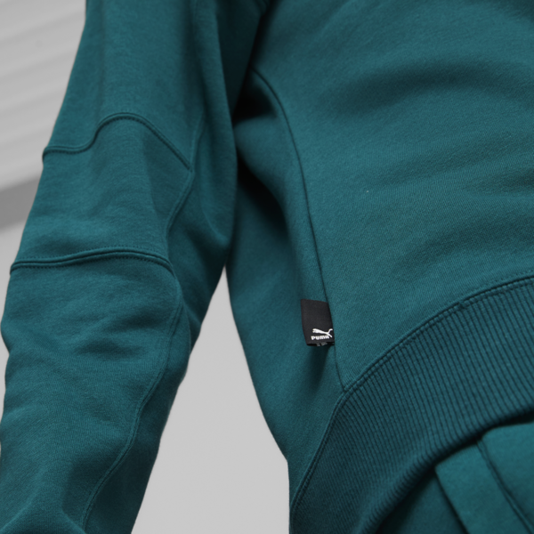 PUMA TEAM Women's Sweatshirt, Malachite, large-ZAF