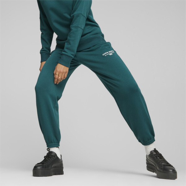 PUMA Team Women s Sweatpants green PUMA