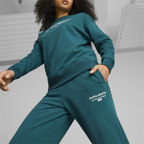 PUMA Team Women s Sweatpants green PUMA