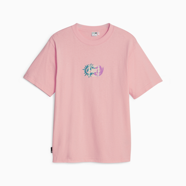 Remera para mujer DOWNTOWN Graphic, Peach Smoothie, large-ARG