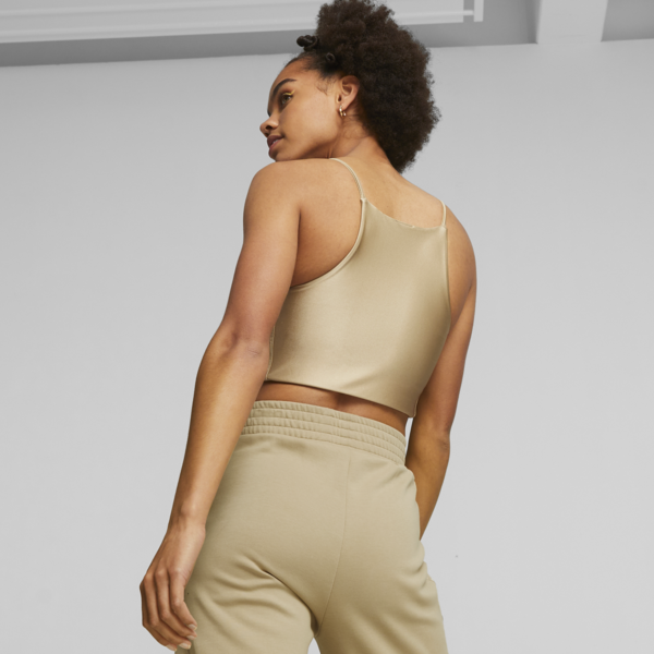 T7 Women's Crop Top, Sand Dune, large-ZAF