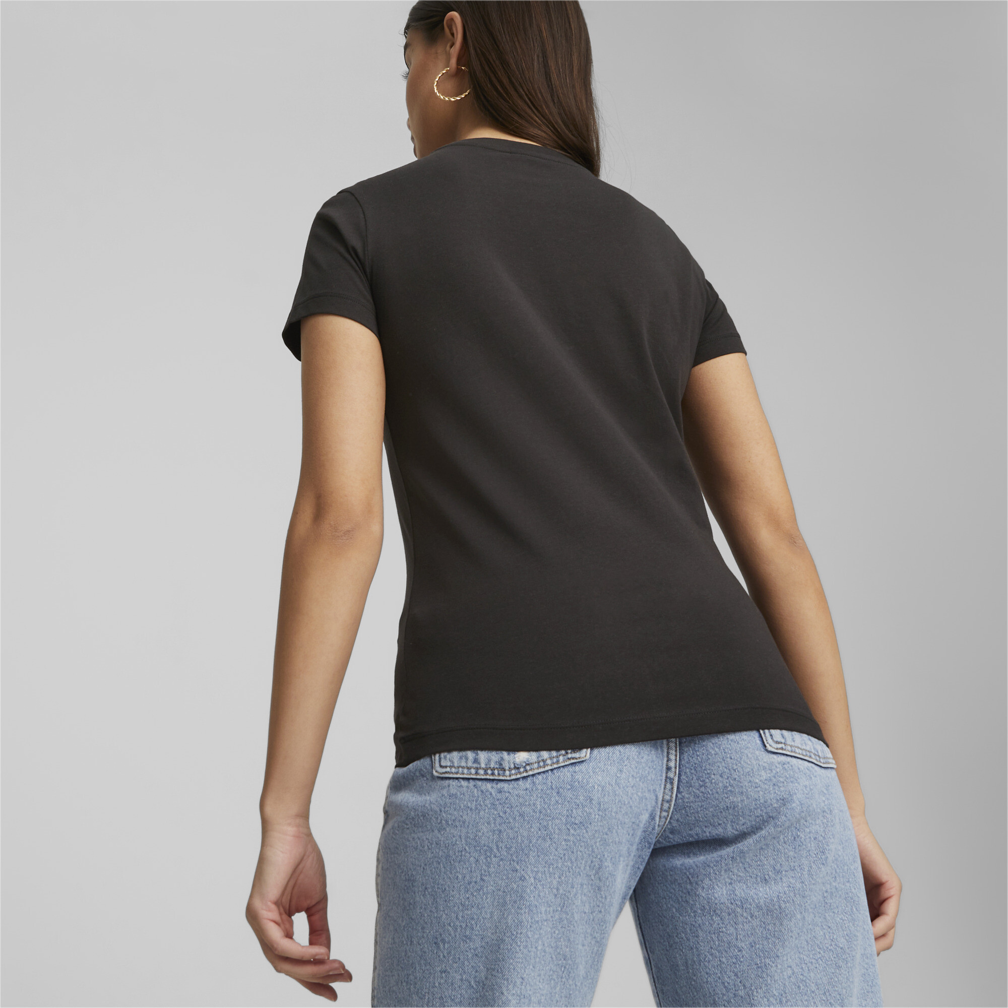 Women's Sportswear By PUMA Graphic T-Shirt In Black, Size Small