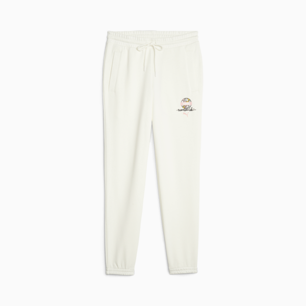 Pantalones deportivos para mujer Sportswear by PUMA, Warm White, large-ARG