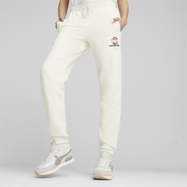Pantalones deportivos para mujer Sportswear by PUMA, Warm White, large-ARG