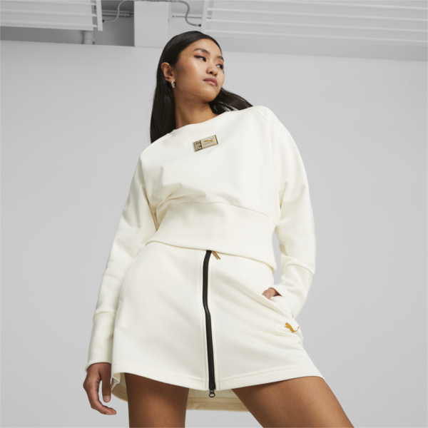 Classics Women's Sweatshirt, Warm White, large-ZAF