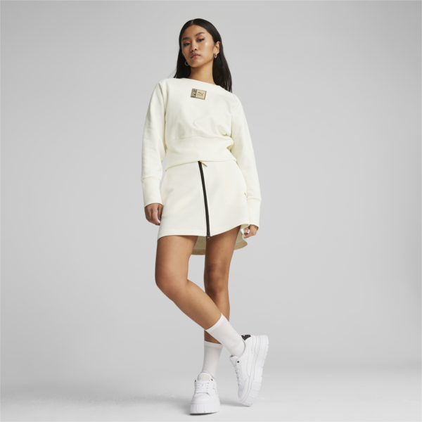 Classics Women's Sweatshirt, Warm White, large-ZAF