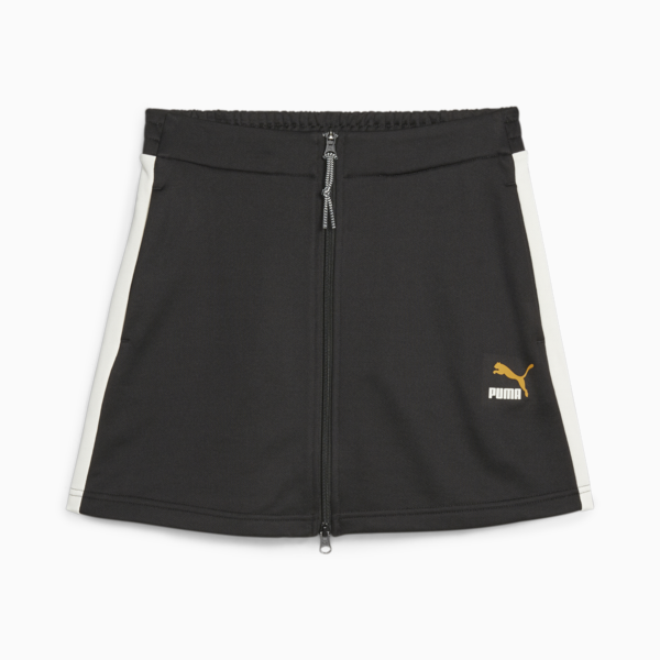 Pollera T7 Forward History para mujer, PUMA Black, large-ARG