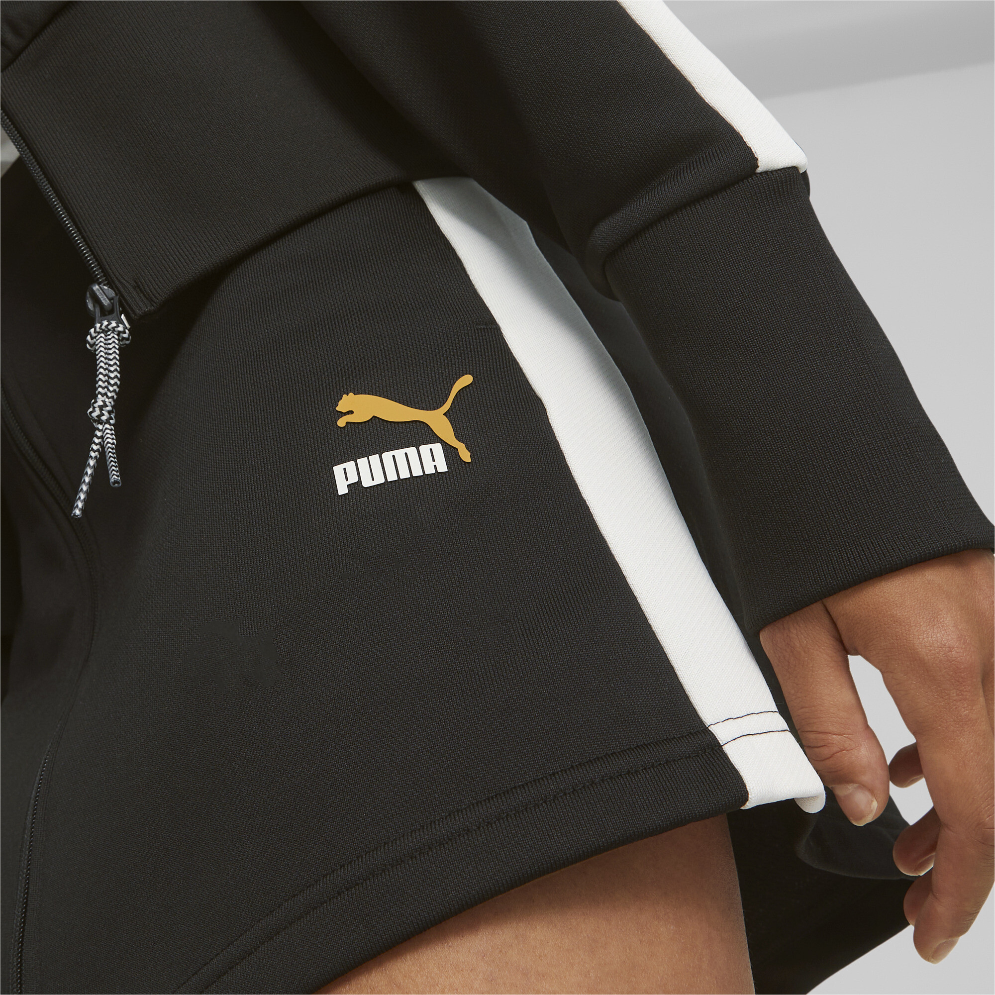 Women's PUMA T7 Forward History Skirt In Black, Size Large