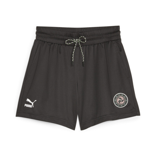 Puma black football shorts new arrivals