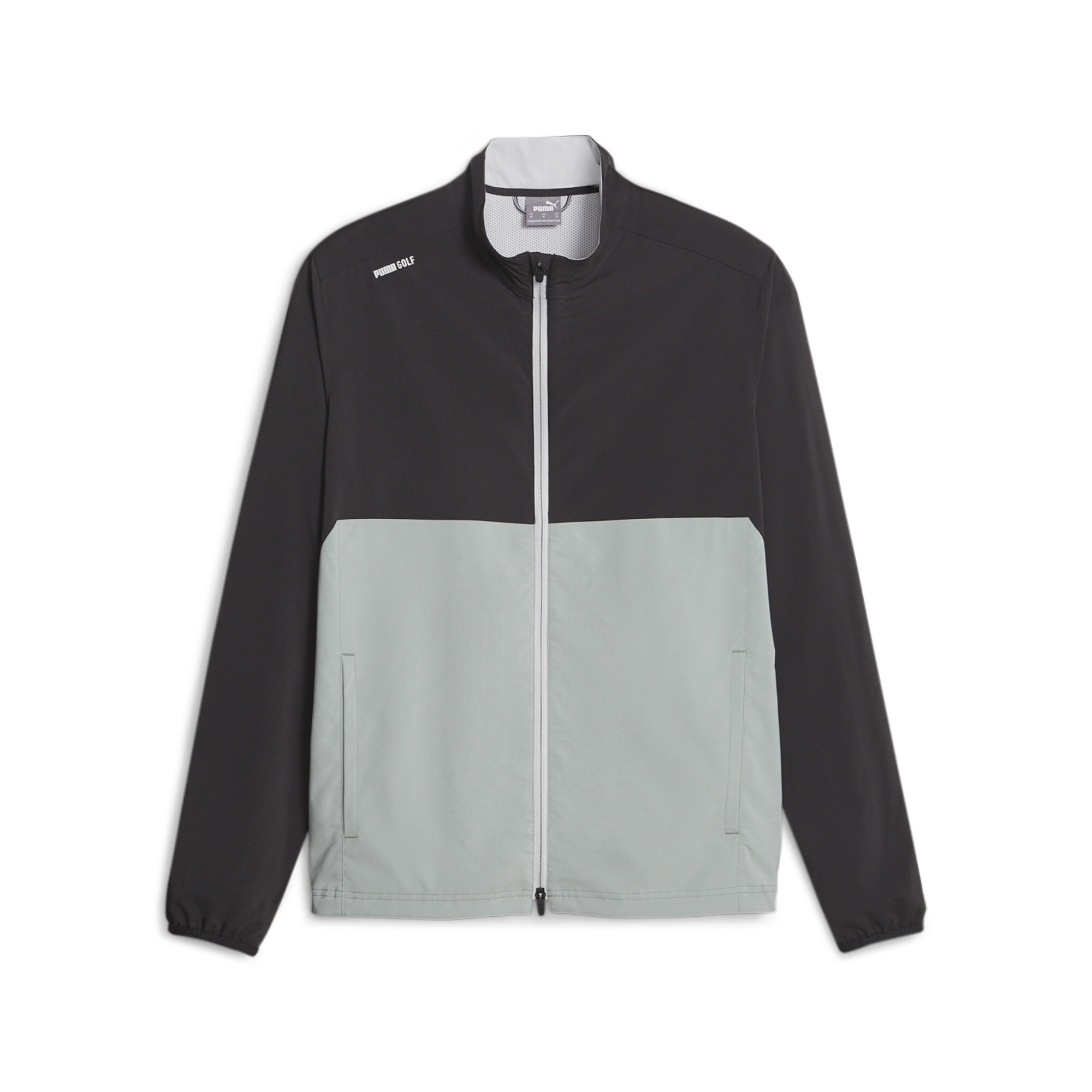 Men's Puma Monterey's Golf Windbreaker Jacket, Black, Size XL, Clothing