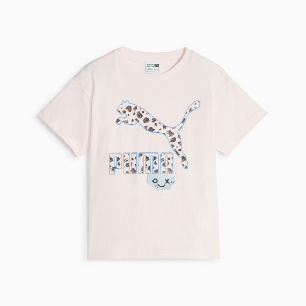 Classics Mix Match Kids' Tee, Frosty Pink, large-ZAF