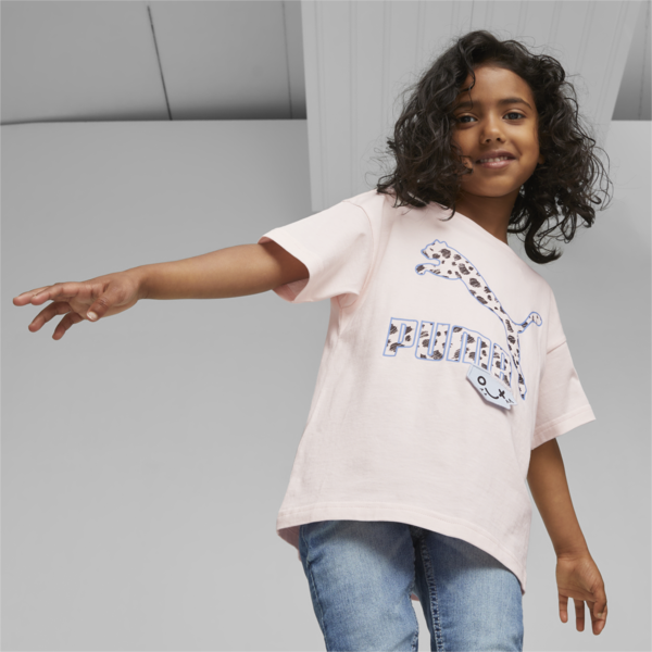 Classics Mix Match Kids' Tee, Frosty Pink, large-ZAF